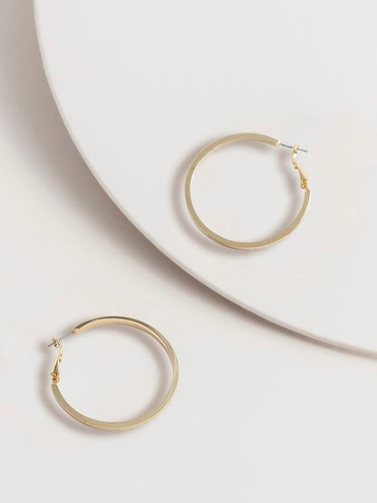 Ivy Medium Hoop Earrings - WANTED AND WILD