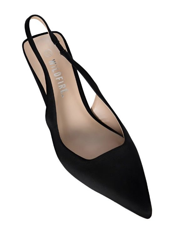 Lottie Heels Wildfire - Black - WANTED AND WILD