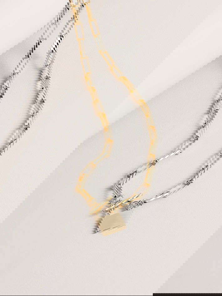 Lovelock Padlock Fob Necklace - WANTED AND WILD