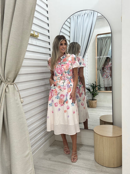 The Margot floral dress from Wanted and Wild.