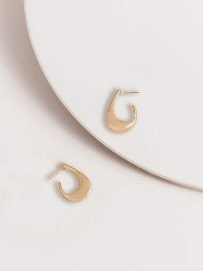 Odette Hoop Post Earrings - WANTED AND WILD