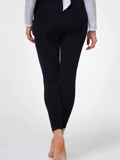 Onzie Pocket Midi Leggings - Black - WANTED AND WILD