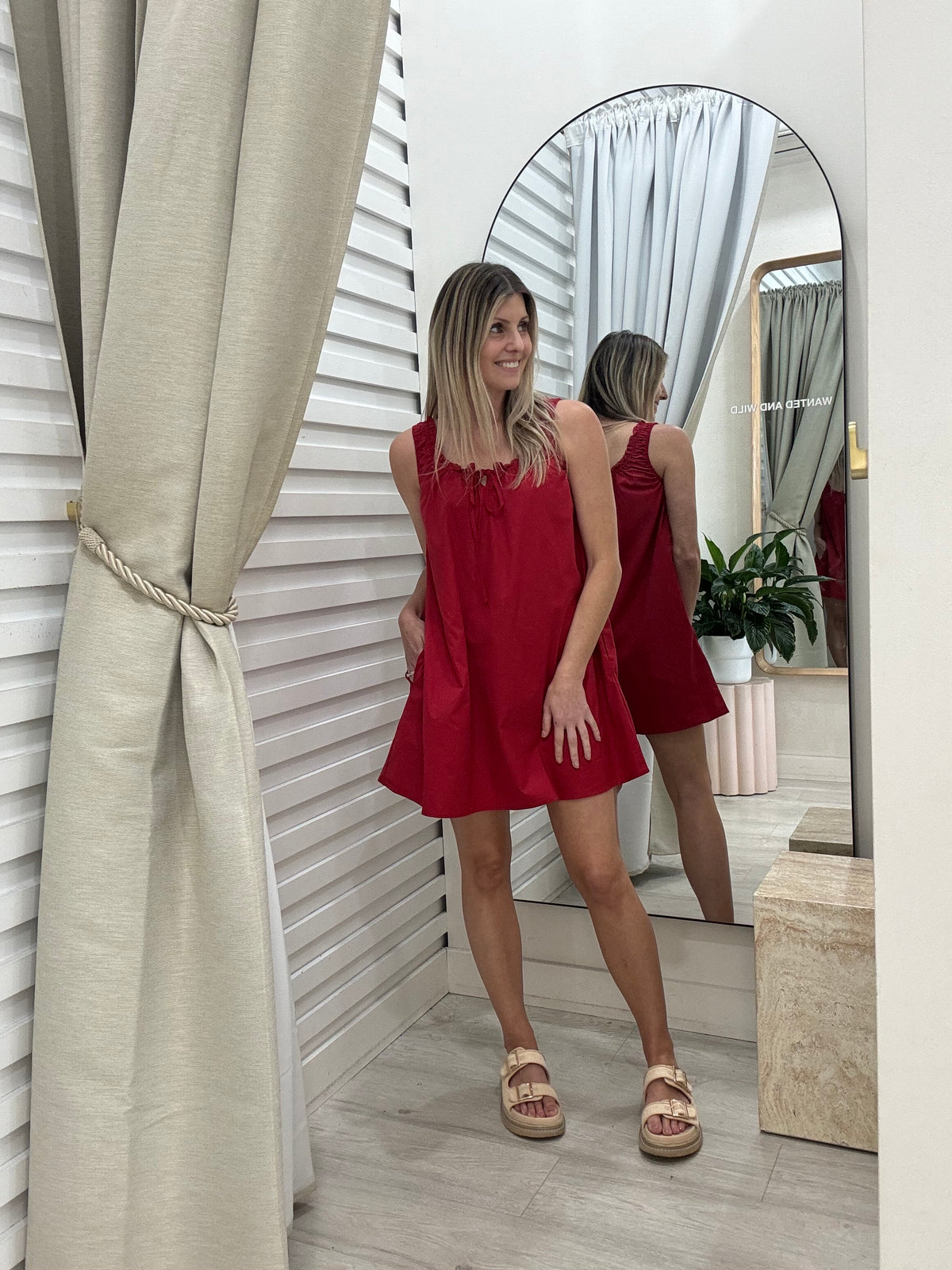 The Beck Dress | Red