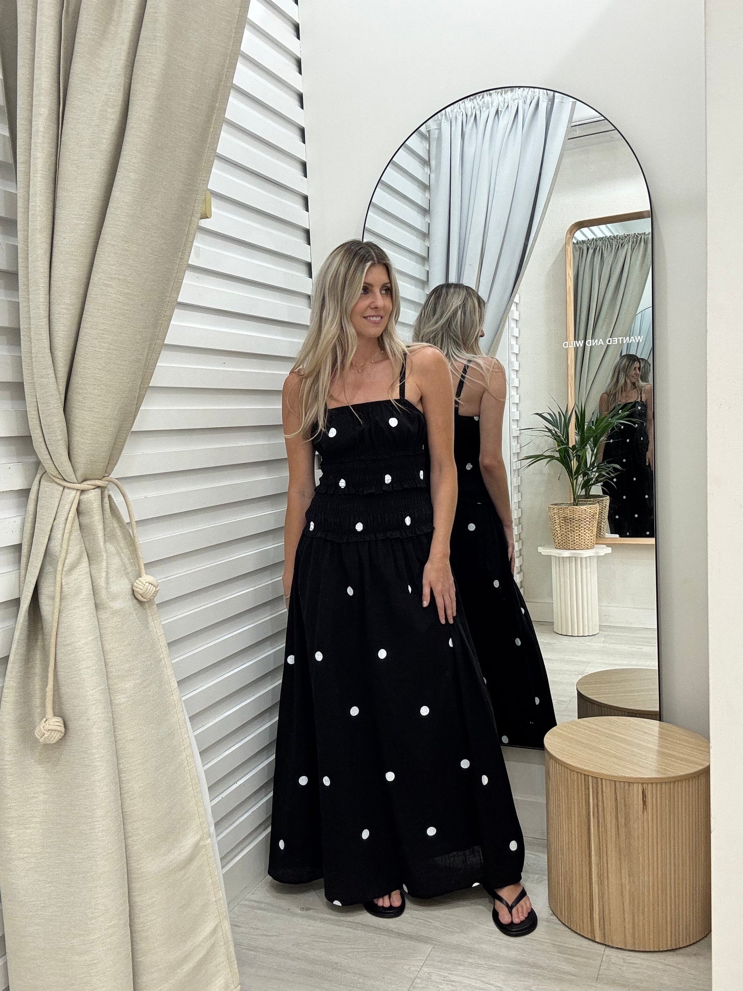 Ellis Maxi Dress By Frankie at Wanted and Wild Front