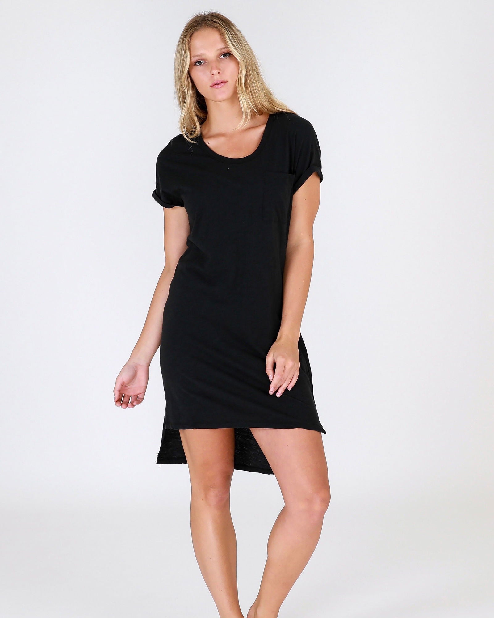 The Berlin Tunic Dress - Black - WANTED AND WILD
