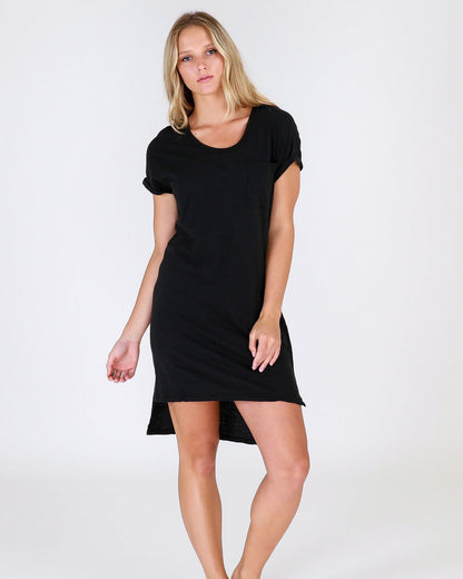 The Berlin Tunic Dress - Black - WANTED AND WILD
