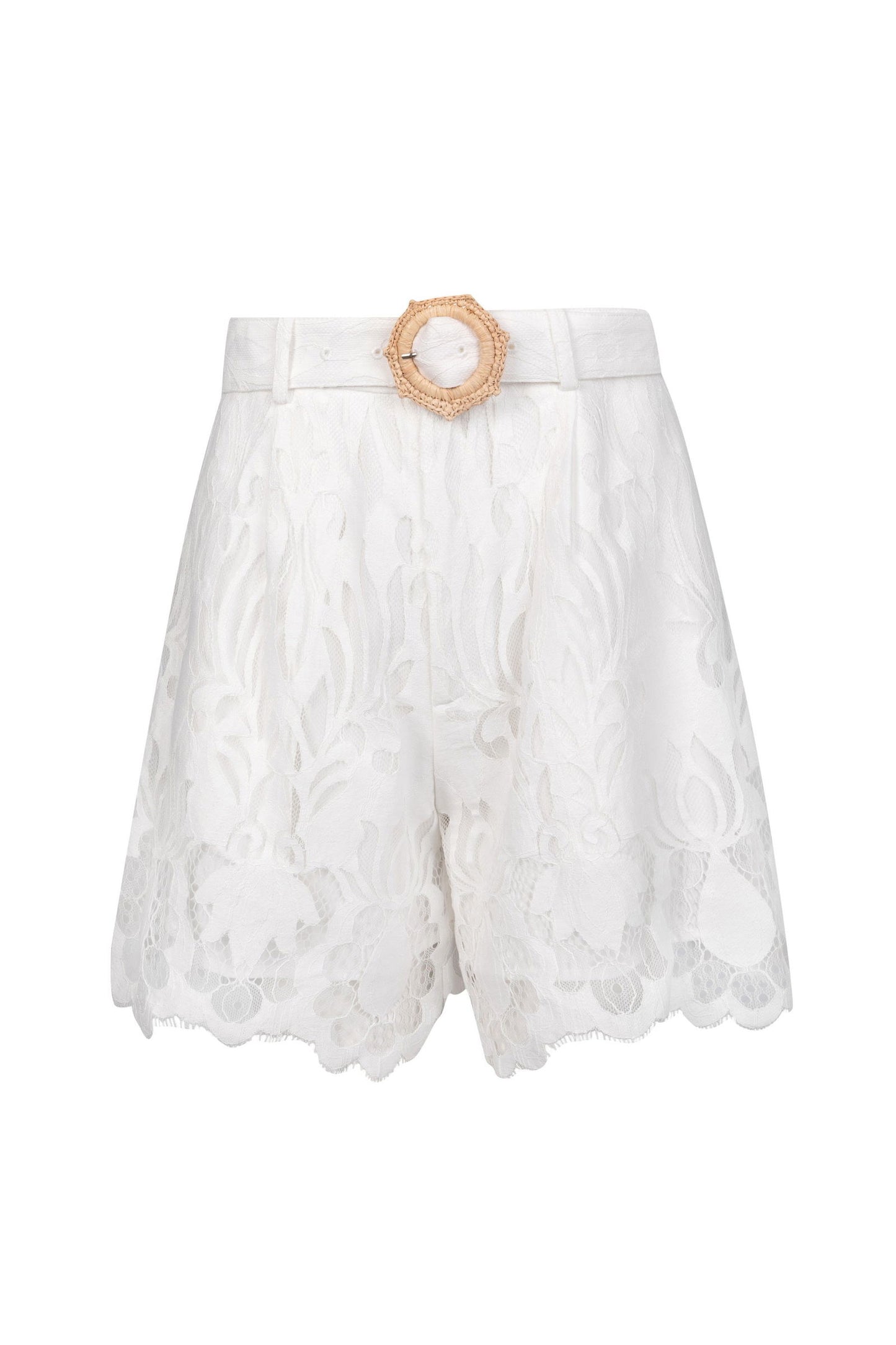 The Charlotte Shorts - White Lace - WANTED AND WILD