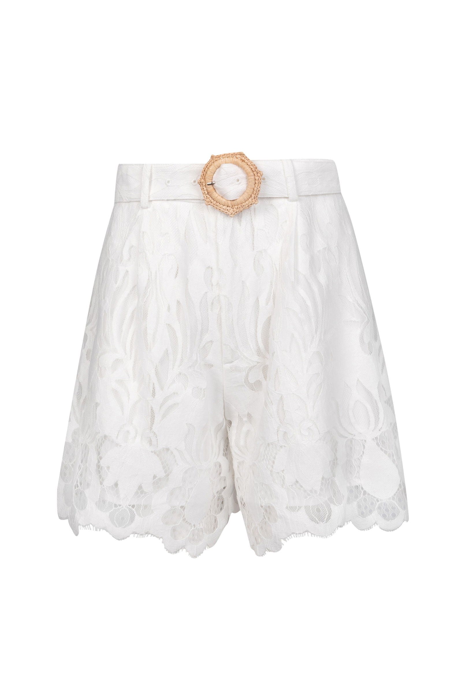 The Charlotte Shorts - White Lace - WANTED AND WILD