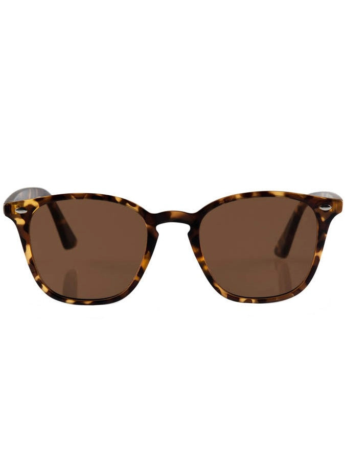 The Chelsea Reality Sunglasses - Matte Turtle - WANTED AND WILD