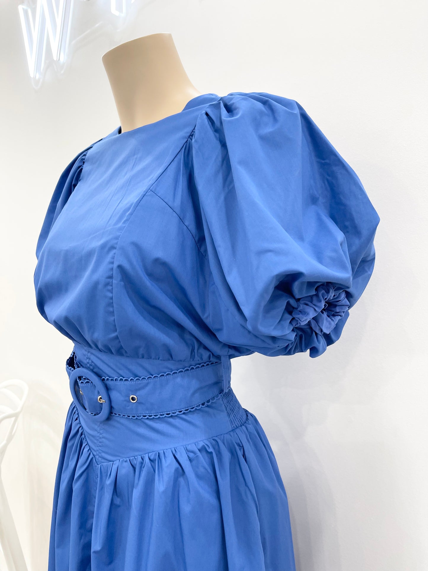 Adina Midi Dress - Cobalt blue