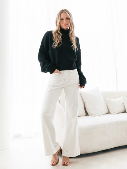 The Eden Jumper Black