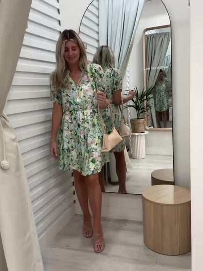 The Anna Dress - Multi Floral