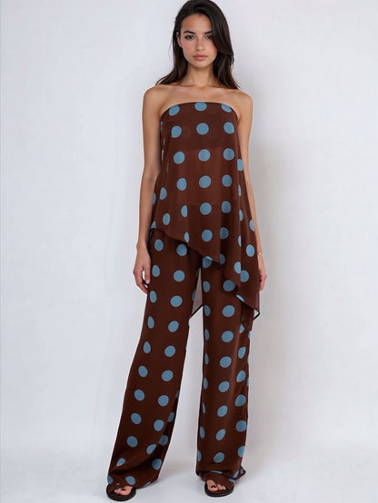 Montana Set - Chocolate Blue Spot