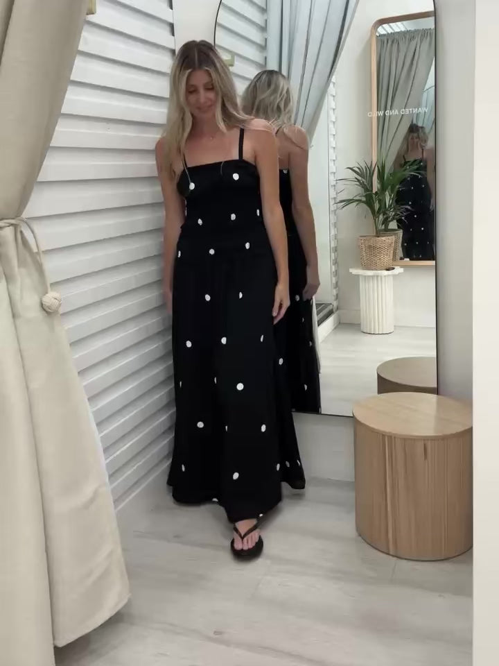 Wanted and Wild Model in Ellis Dress By Frankie