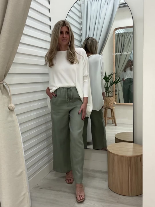 The Atlas Pants -  Sage