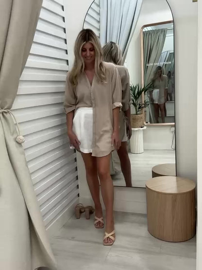 Florence Shirt - Beige