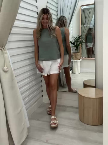 The Atlas Top - Sage