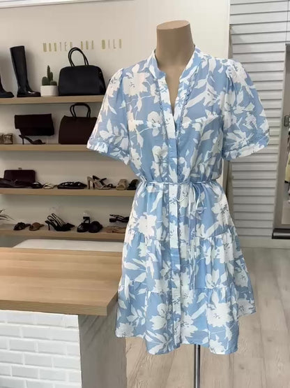 The Cara Dress - Sky Blue