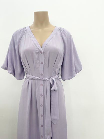 Delilah Midi Dress - Lilac