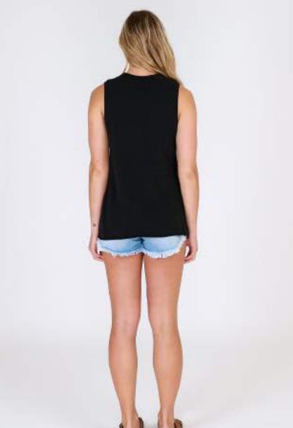 Rosedale Tank - Black