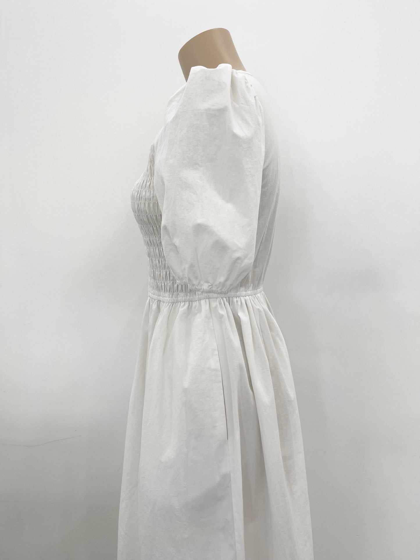 Eleanor Midi Dress - White