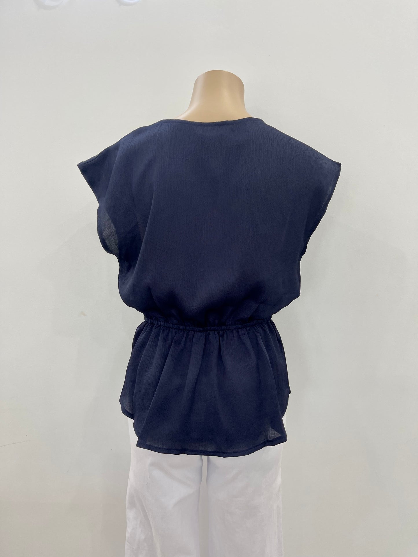 Summer Blouse - French Navy