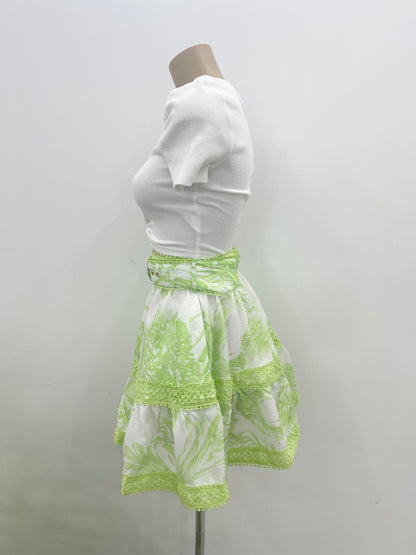 Dolly Mini Skirt - Lime