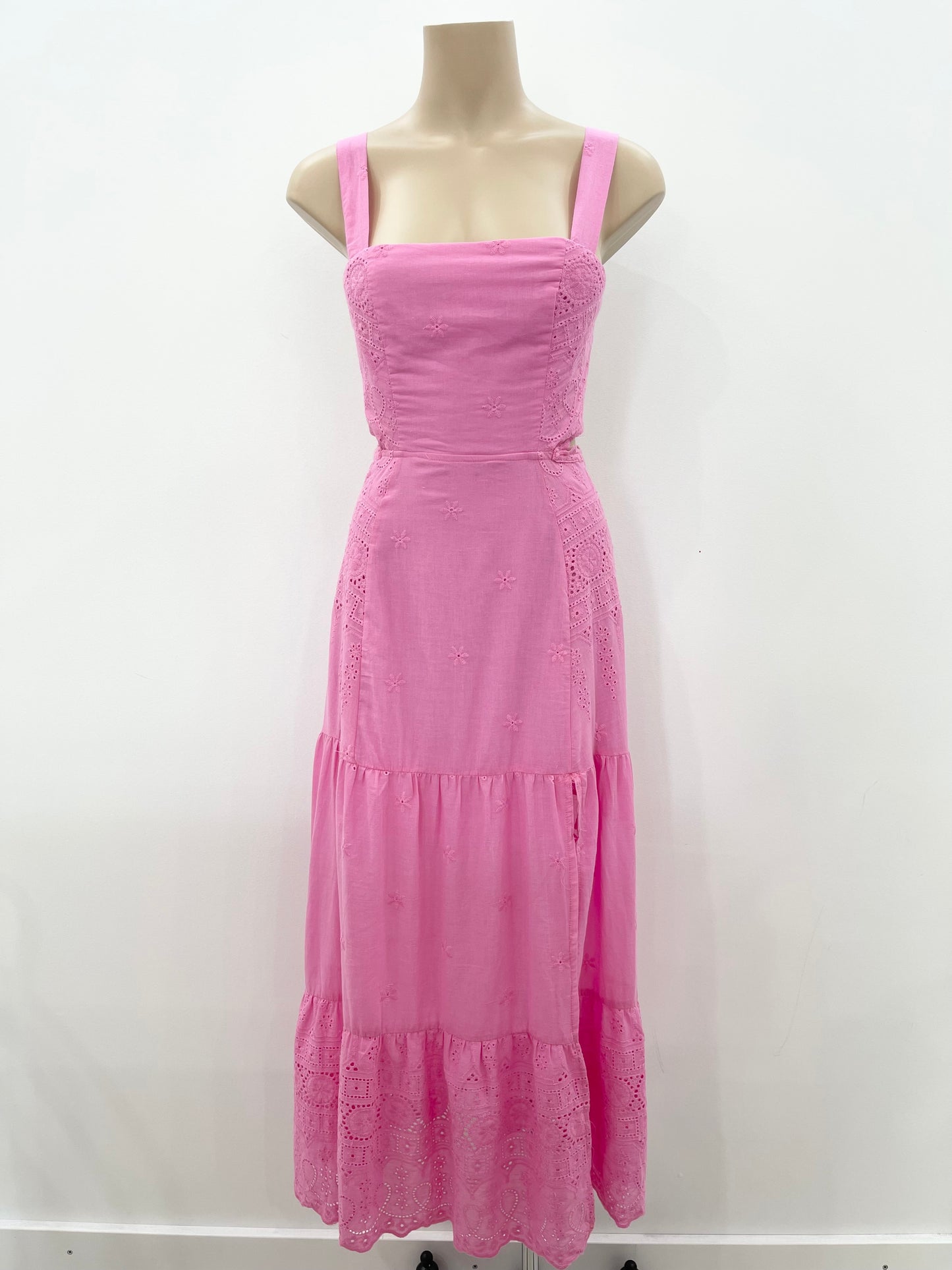 Kat Maxi Dress - Hot Pink