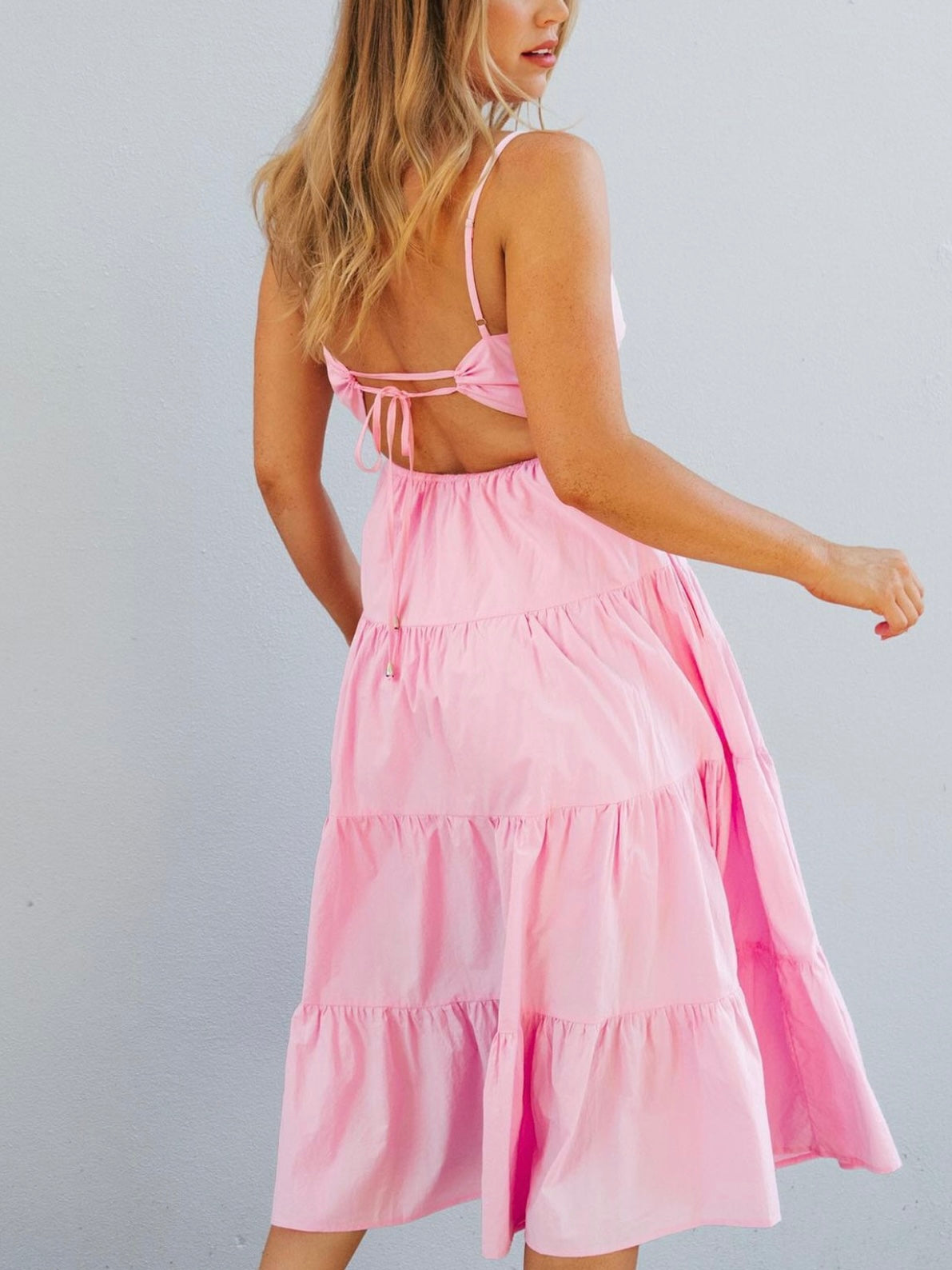 Peony Maxi Dress - Pink