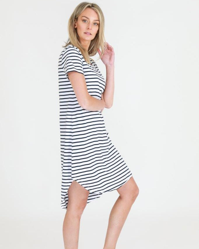 Milly Dress Stripe 3rd Story Label
