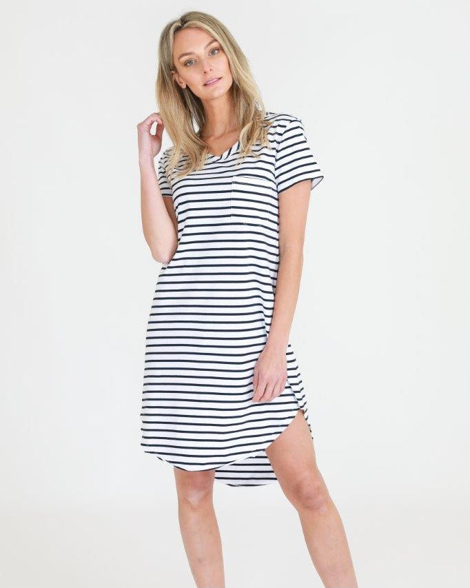 Milly Dress Stripe 3rd Story Label