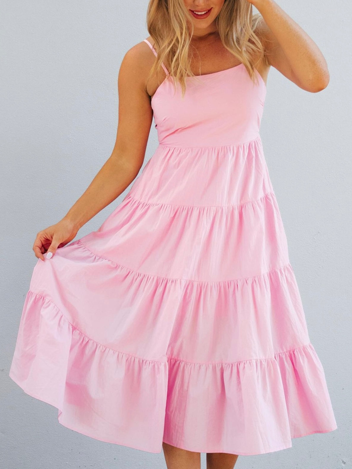 Peony Maxi Dress - Pink