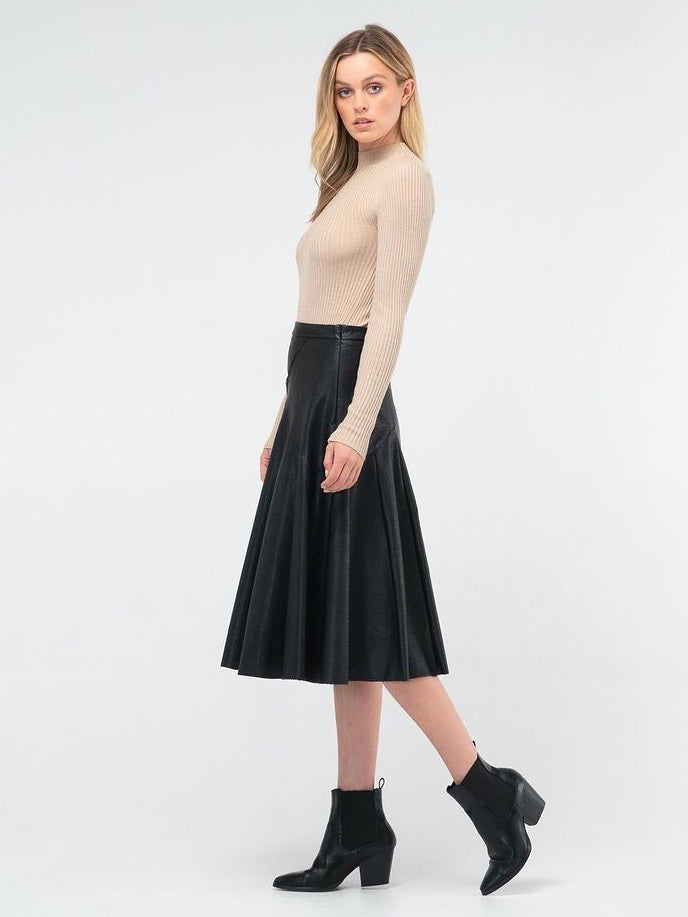 Wanted Midi Skirt - Black