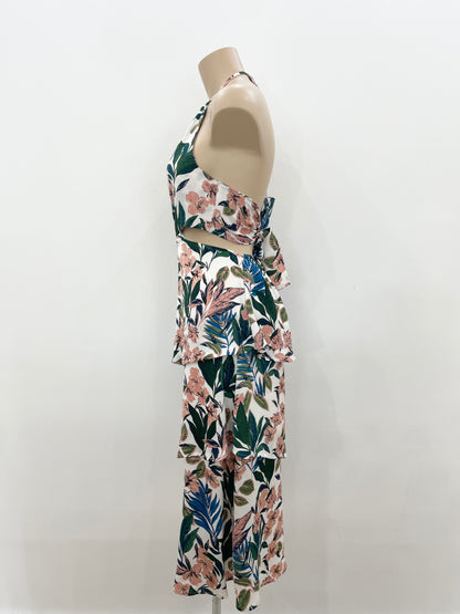 Elise Halter Dress - Floral